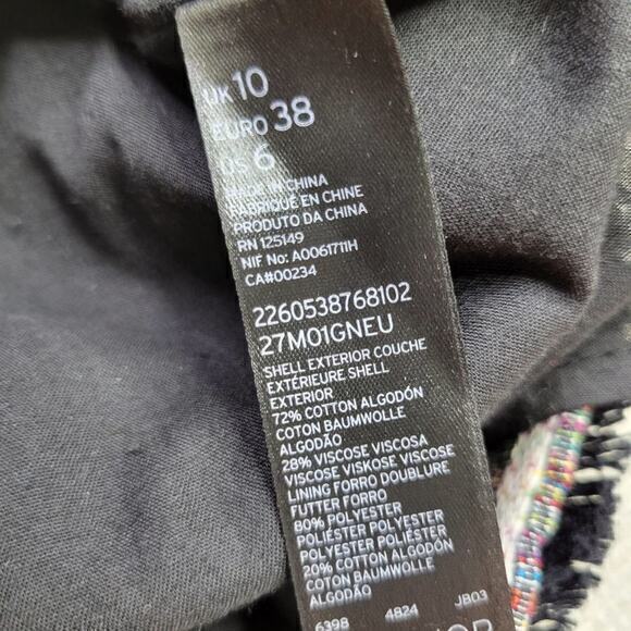 Topshop Fringe Aztec Print Pelmet Skirt 6 - Picture 5 of 7